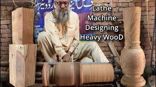 Innovative Lathe Machine Designs for Heavy Woodworking | Golden Furniture 101 #viralvideo #youtube