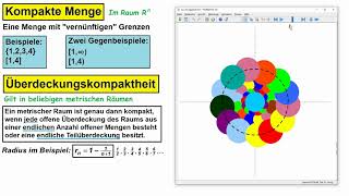 Metrische Räume ► Kompaktheit und Überdeckungskompaktheit