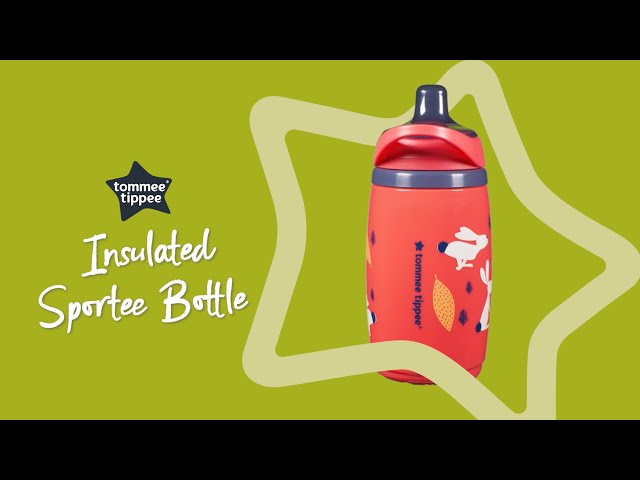 Tommee Tippee Superstar Sportee Insulated Water Bottle Red 266ml