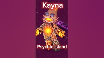 Kayna on Psychic island #msm #kayna #mysingingmonsters