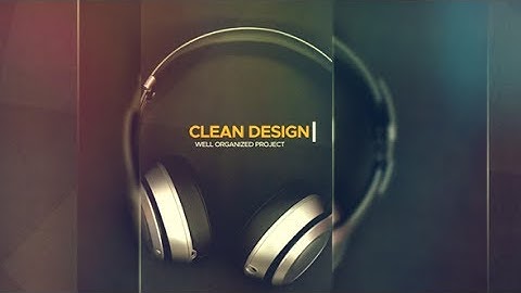 Clean Media Intro | After Effects Template | Openers
