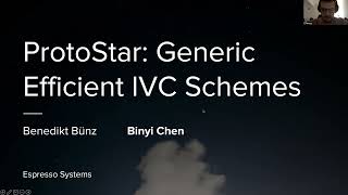 Deep dive into Protostar paper & protocol - Binyi Chen