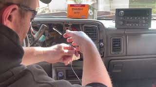 99-07 Chevy Silverado radio installation