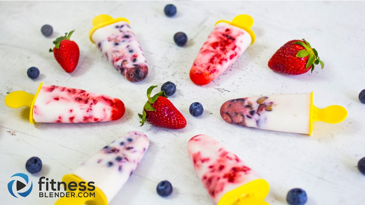 All Natural Coconut Fruit Popsicles - Only 3 Ingredients  Dairy Free  Vegan