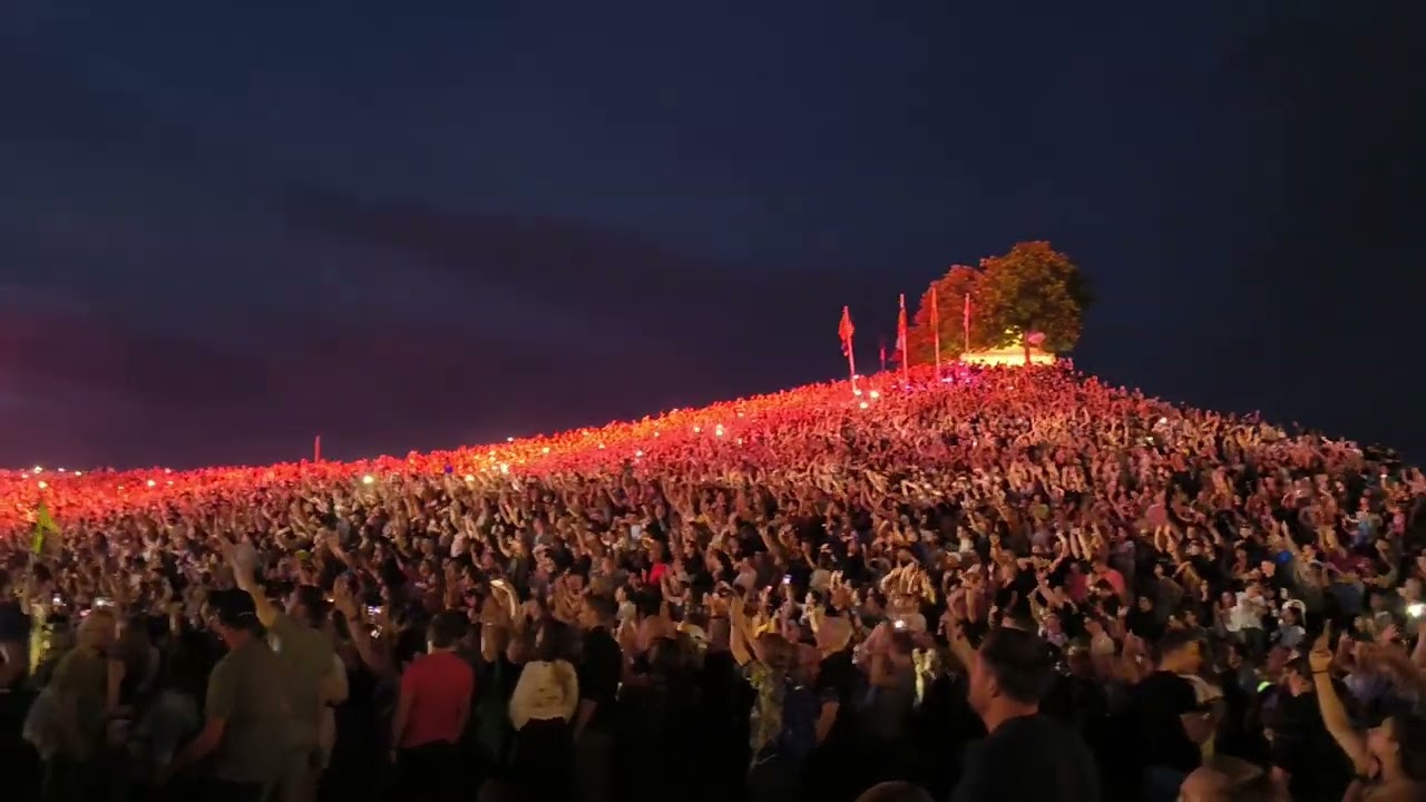 Das Fest Karlsruhe 20.7.23 Abendstimmung bei Rea Garvey