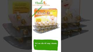 [Review]  Infant D bổ sung vitamin D3 cho trẻ còi cọc thực sự có tốt không???