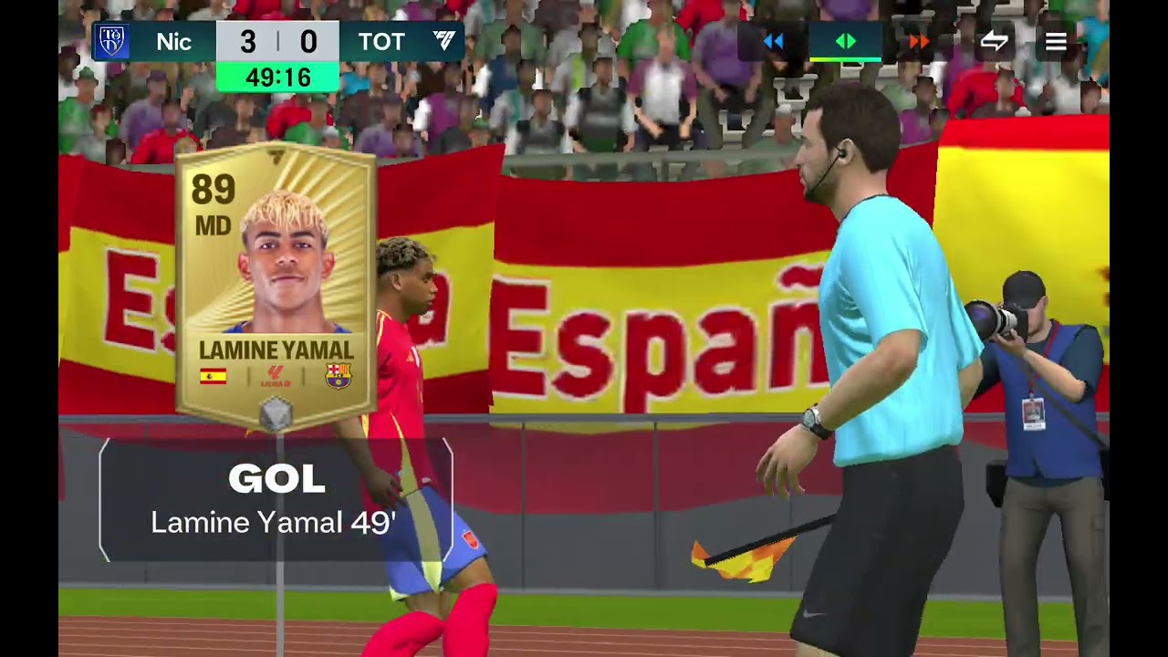 Uma goleada ganhei de 9 a 0 melhores momentos la liga Espanha ⚽