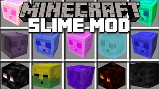 Minecraft SLIME MOD / FIGHT OFF GIANT SLIMES AND THE EVIL ZOMBIE EXPERIMENT!! Minecraft