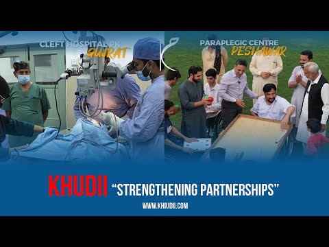 KHUDII || STRENGTHENING PARTNERSHIPS || MOU BETWEEN PARAPLEGIC CENTRE & CLEFT HOSPITAL PAKISTAN