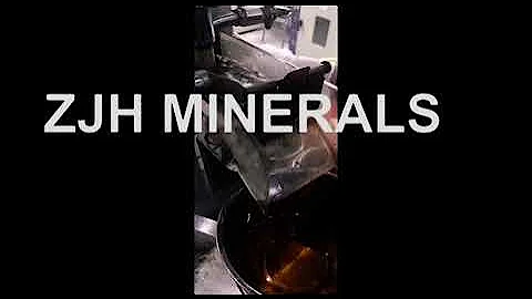 Laboratory flotation machine is doing the flotation test for lead and zinc ore