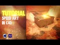SPEED ART IN C4D (Cinema 4D/After Effect's Tutorial)[Bohdan3D]
