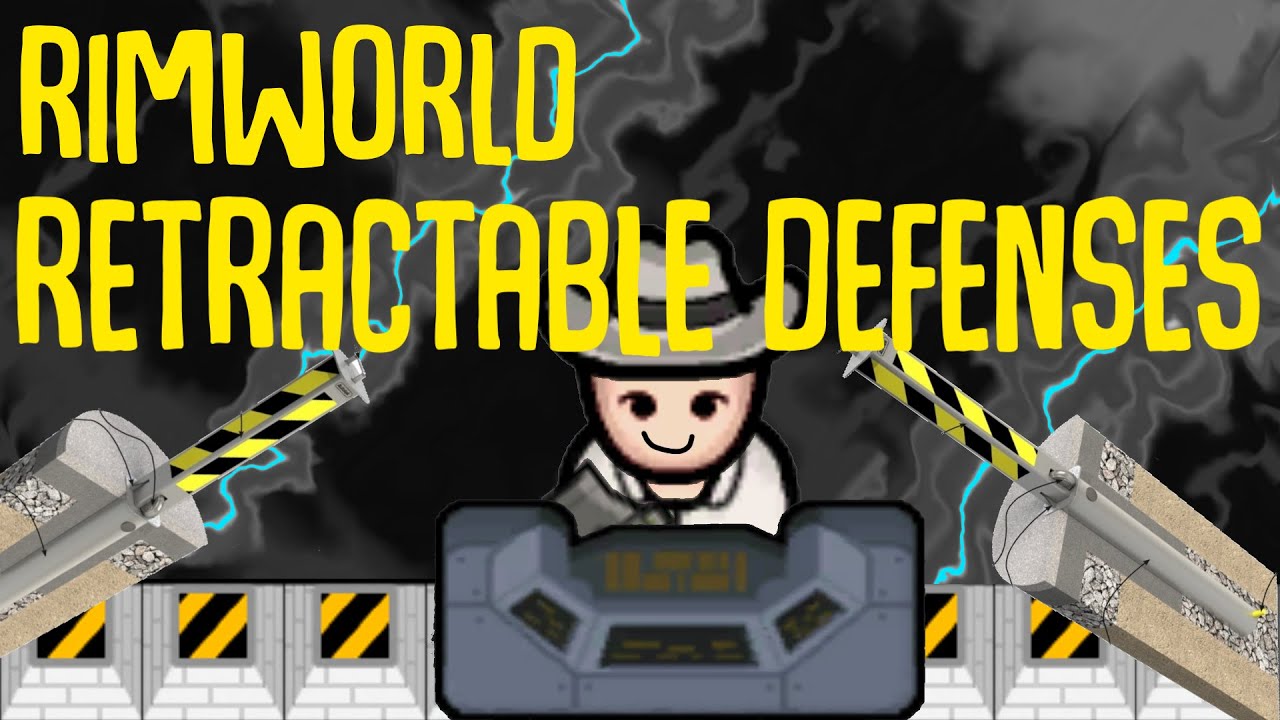 Retractable Walls! Rimworld Mod Showcase YouTube
