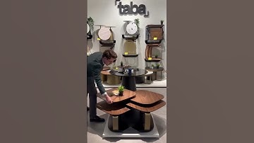 Hate Cluttered Tables? Try This…