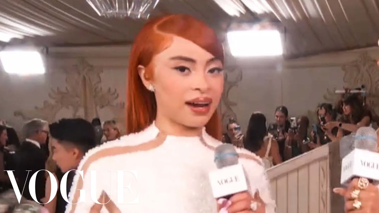 Ice Spice Wears Balmain to Her First Met Gala Red Carpet Met Gala