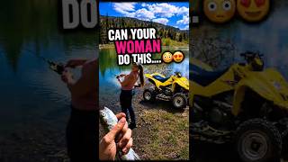 You Dont Have To Say I Do Ps No Fish Was Harmed atvlifestyle bikelife superwoman fish