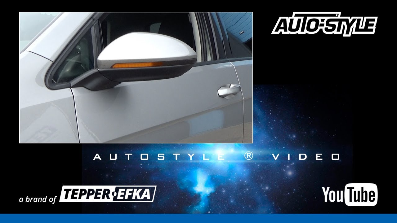Sequentiële LED knipperlichten voor Volkswagen Passat B8 buitenspiegels