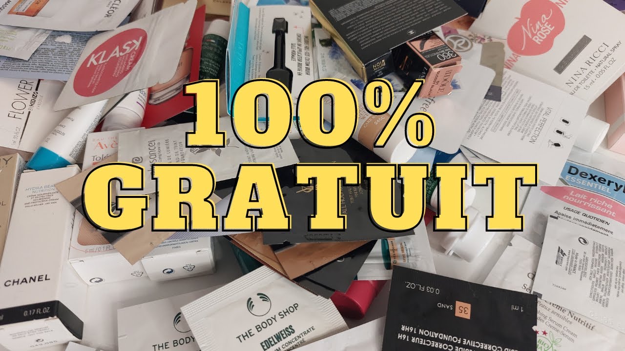 Ma COLLECTION d'Echantillons GRATUITS : + d'une CENTAINE !!!!!