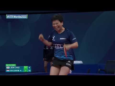 韓国 vs ルクセンブルク｜世界卓球2022中国 女子グループ4