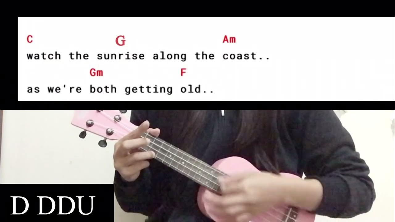 here with me ukulele tutorial YouTube