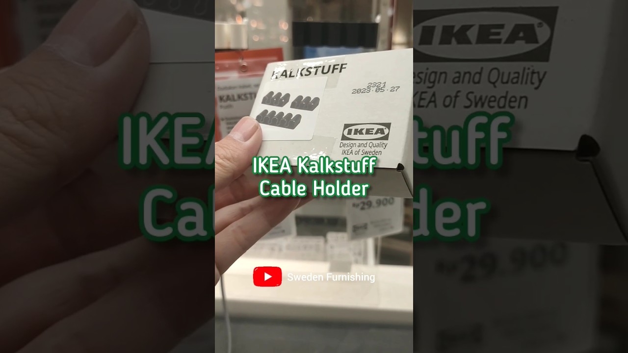 Cable holder, IKEA Kalkstuff