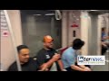 I tifosi di inter e city invadono la metro di istanbul