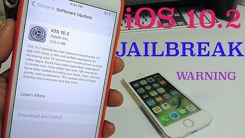 iOS 10.1.1 &10.2 Jailbreak - Warning Very Important