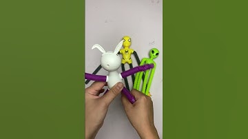 Robots Rabbit Pop Sound ASMR Creating satisfying POP #asmrsounds #satisfying #relaxing #creative