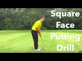 GOLF: Putting Drill Square Face