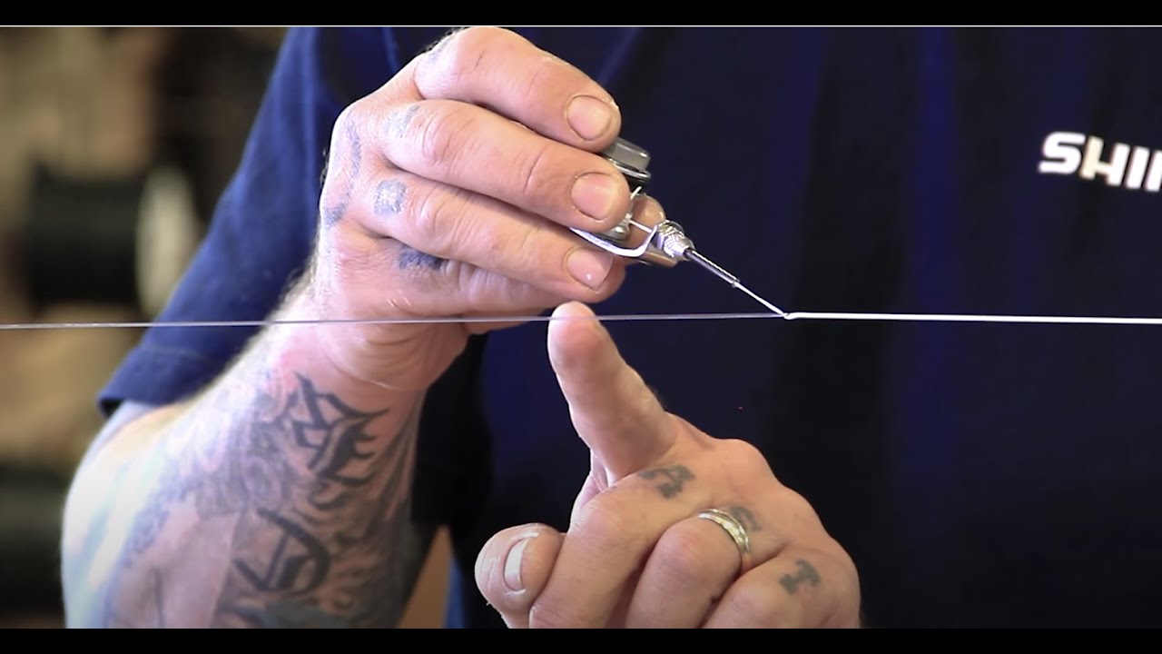 How to Make a Wind-On Topshot  Using Hollow-Core Braid to Connect