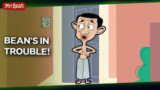 mr bean gets stuck outside naked mr bean adventures