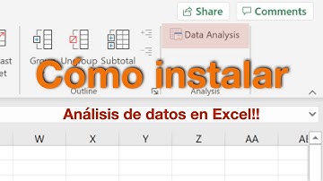 Instalar Análisis de Datos en Excel Fácil y Rápido