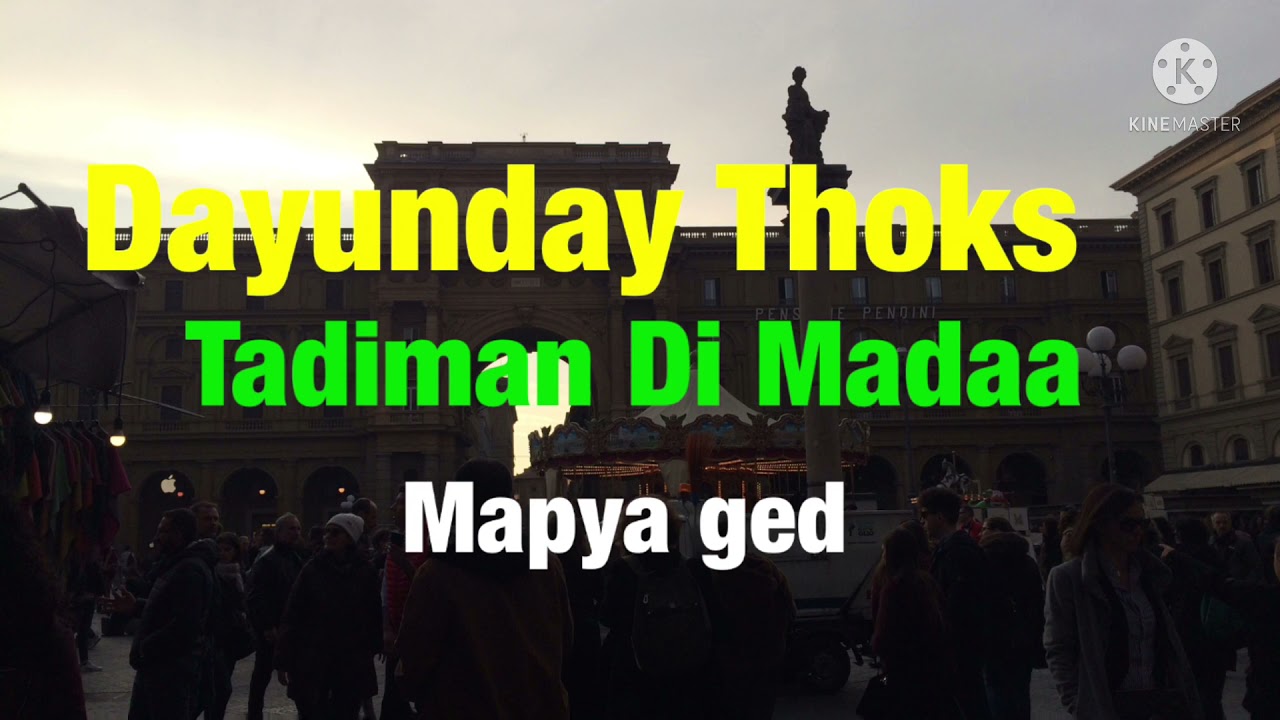 Dayunday Thoks mapya lilang lilang