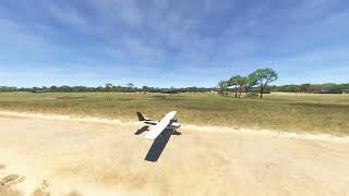 Fly Over City Of Ollombo Near The Airport Of Fcod Oyo Sassou N Guesso Cuvette Dept Of Republic Of