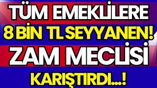 Son Daki̇ka Emekli̇ye 8 Bi̇n Seyyanen Tekli̇fi̇ Tabut Kavgasi... Mecli̇s Karişti