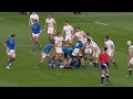 Jonny Wilkinson makes HUGE TACKLE to stop Italy scoring in the corner