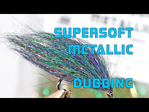 Supersoft Metallic Dubbing (Introduction Fly Tying Material)