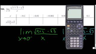 1.9 Limits Determined by Tables