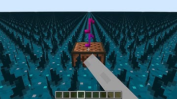 what if you hit the note block in the world full of sculk sensors?