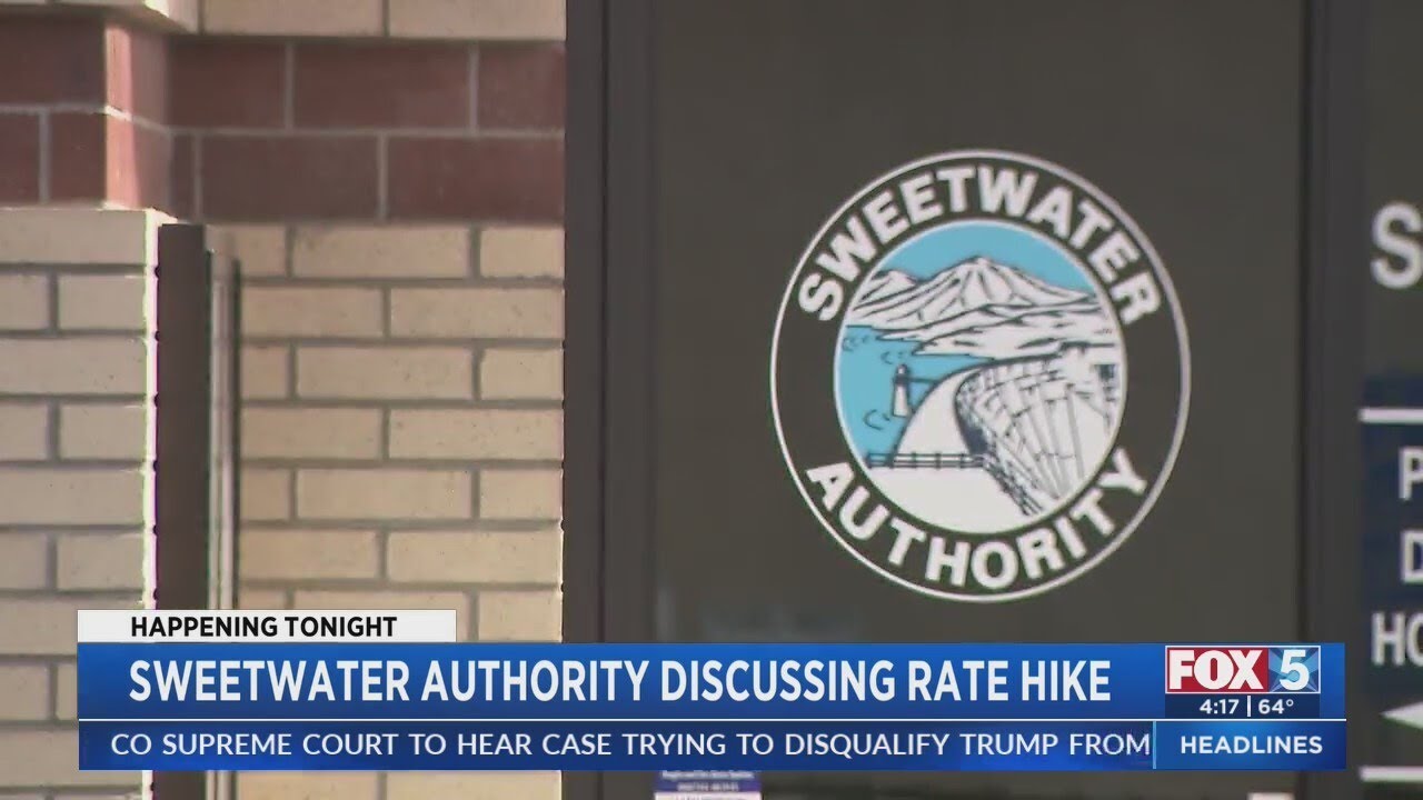 Sweetwater Authority Discussing Rate Hike YouTube