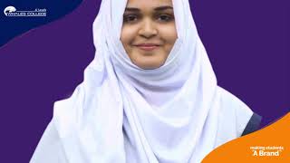 Ayesha Siddiqui has to say about WHALES College. screenshot 1