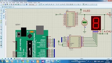 BÀI 18-CHƯƠNG TRÌNH GIAO TIẾP LED 7 ĐOẠN 74LS47 ARDUINO