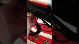 SAMEBIKE battery issue