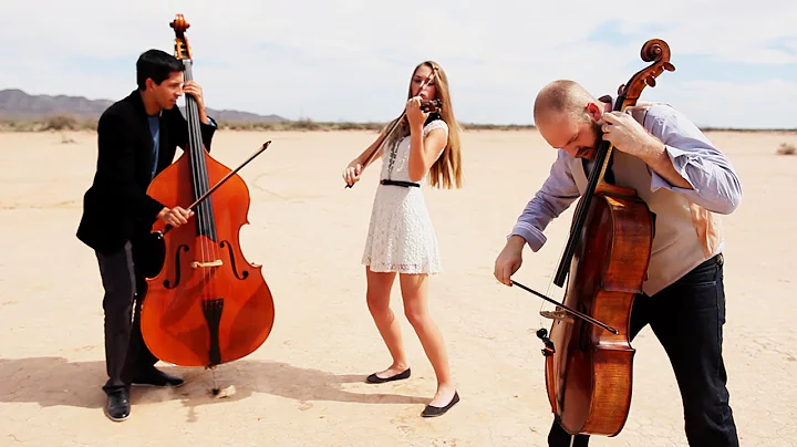 Rolling in the Deep - Adele (violin/cello/bass cover) - Simply Three - DayDayNews