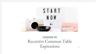 Fearless SQL - Introduction to Recursive Common Table Expression | Essential SQL