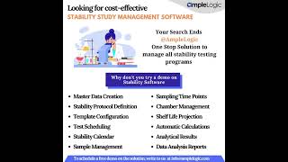 Stability Study Management Software | AmpleLogic screenshot 1