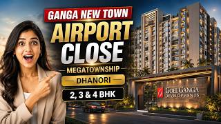 Ganga New Town Dhanori | 2 & 3 BHK Flats in Dhanori Pune | Full Project Tour & Sample Flat Review