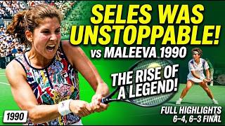 Monica Seles Vs Manuela Maleeva 1990 U.s. Womens Hardcourt Championship Points