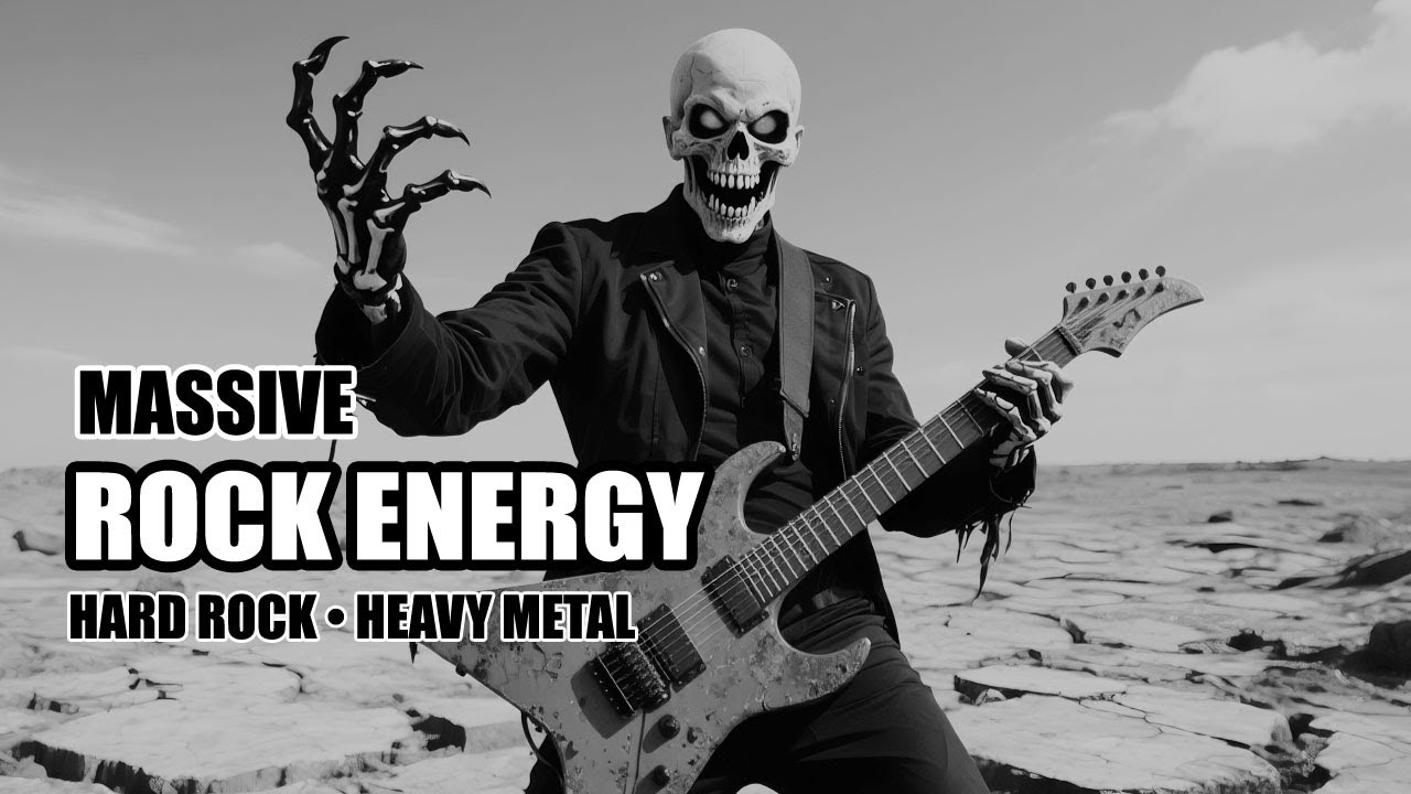 Massive Rock Energy – Adrenaline Guitars & Steady Drums | Hard Rock 💀 Heavy Metal
