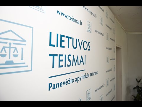 Panevėžio apylinkės teisme 2024 metais išnagrinėta 14 tūkstančių bylų