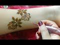 Latest Simple Mehndi Design For Front Hand||Rakhi/Eid 2020 Mehndi Designs||Semi Bridal Mehndi Design